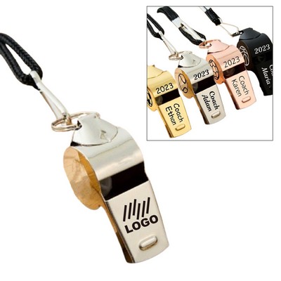Sports Stainless Steel Whistle