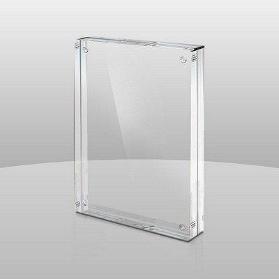 Magnetic Attachment Picture or Document Frame (5"x7"x3/4")