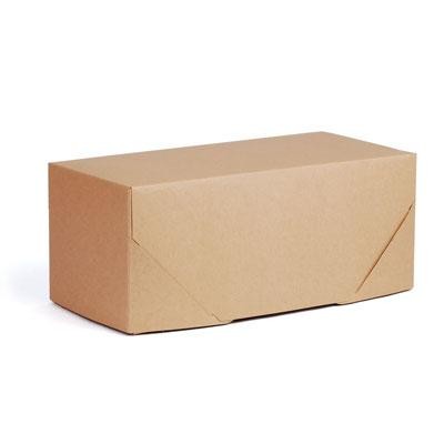 Natural Beige 2 Piece Lock Corner Design Gift Box (15" x 7" x 7")