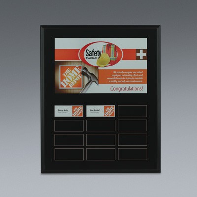 Perpetual Matte Black 10x13 Plaque B