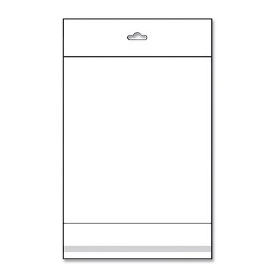 Clear OPP Bags w/Hanging Header (3"x 3")