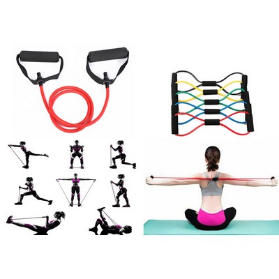 Promotek iBank® Exercise Band + Chest Expander Band (Red)