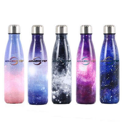 Star Series Bowling-Shaped Stainless Steel Bottle 17oz.