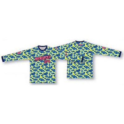 Allover Sublimated 3/4 Sleeve Baseball Jersey