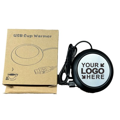 MOQ 50Pcs Table USB Heating Coaster