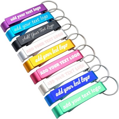 Aluminum Opener Keychain