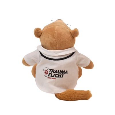 6" Mini Me Monty Marmot w/Doctor Coat
