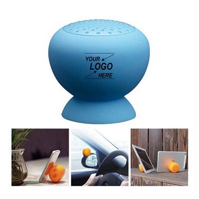 Portable Waterproof Bluetooth Speaker w/Phone Stand