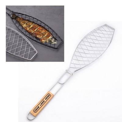 Stainless Steel Folded Fish Grill