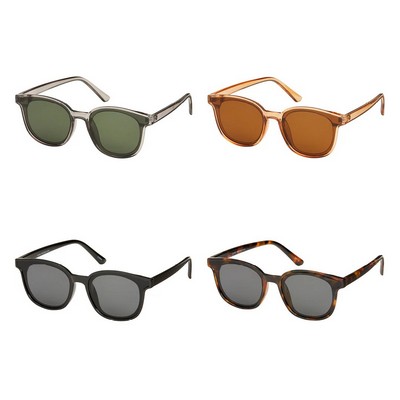 Rose Women's Square Sunglasses w/Polarized Lens