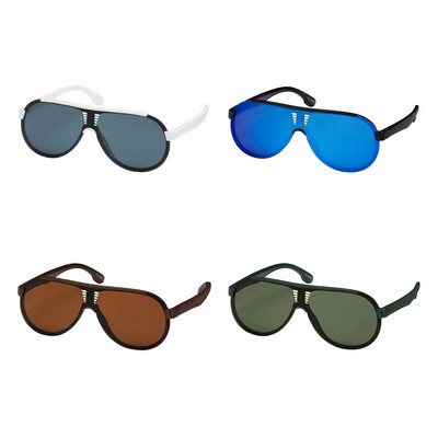 Shields Large Aviator Sunglasses