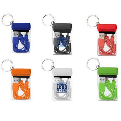 4-In-1 Charging Cable With Screen Cleaner