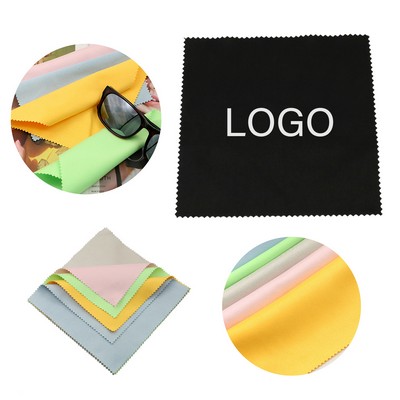 Microfiber Suede Glasses Cleaning Cloth