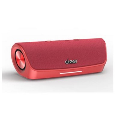 Cleer Audio SCENE1BT Overview Wireless Speaker, Red