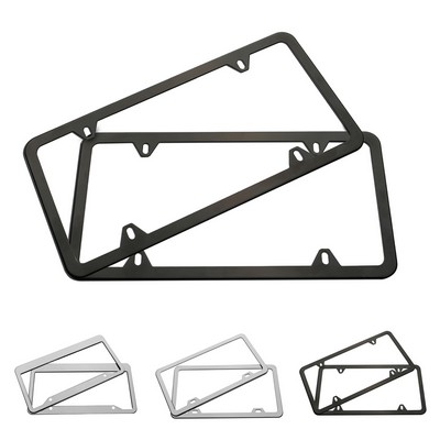 Vehicle Stainless Steel License Plate Frame