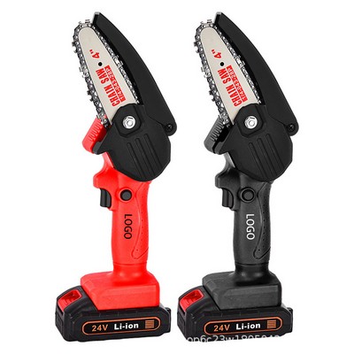 Battery Power Portable Handheld Garden Chainsaw