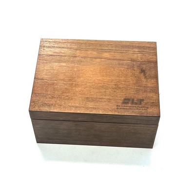 Wood Keepsake Box - 9 X 7 Inch