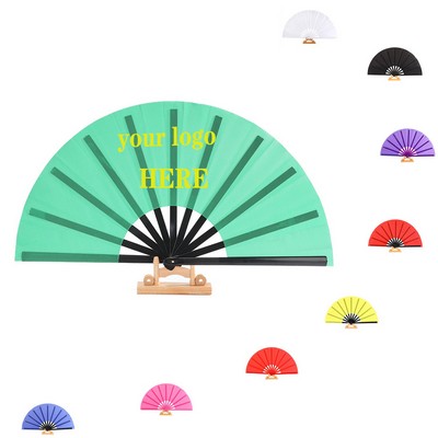 Large Folding Hand Fans