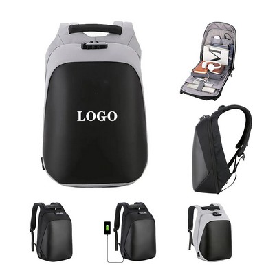 Anti-Theft Laptop Backpack with USB Port