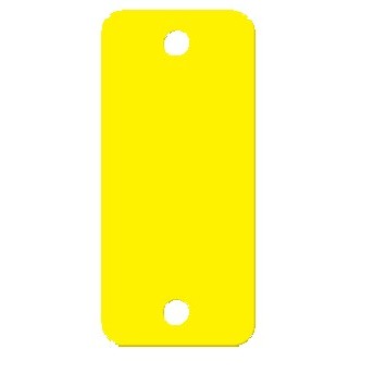 Blank Poly Tag™ Key Tags (250 per Box)