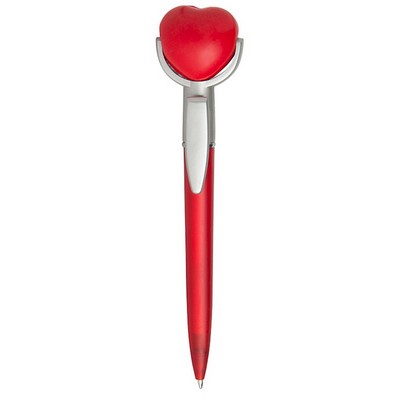 Heart Squeeze Top Pen