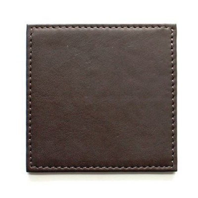 Ashlin® Executive Expresso Brown Square Coaster