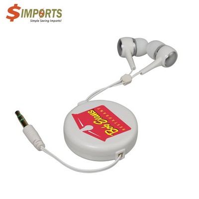 Euclid White Extension Earbuds - Simports