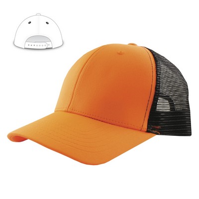 KNP Two Tone Cotton Mesh Trucker Cap