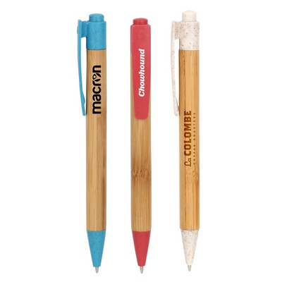 Yosemite Bamboo Ballpoint+Wheat Straw Accent