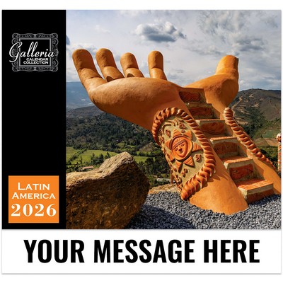 Galleria Wall Calendar 2026 Beauty of Latin America SP/ENG