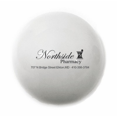 White Waterless Bouncer Ball