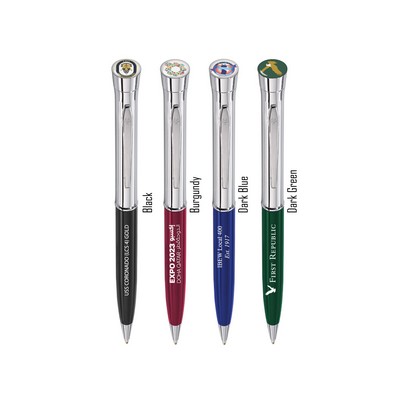 Monogram Collection - Garland® USA Made Hefty | Gloss Barrel | Chrome Cap & Accents