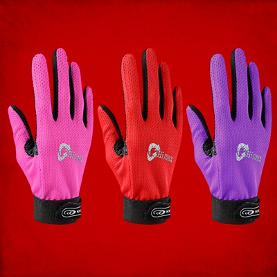 Breathable Quick Dry Mesh Polyester Cycling Glove