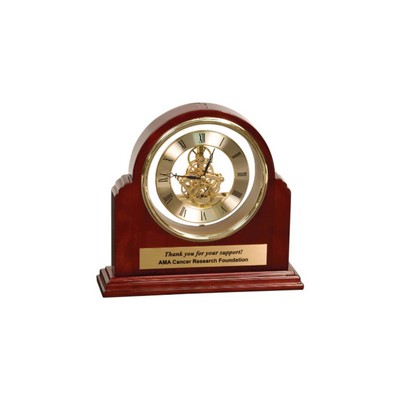 9.25" x 9" Grand Piano Step-Arch Clock