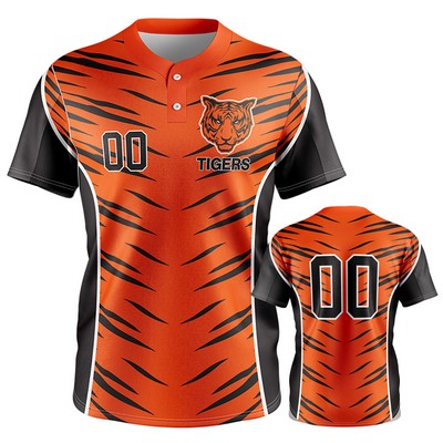 2 Button Baseball Jersey