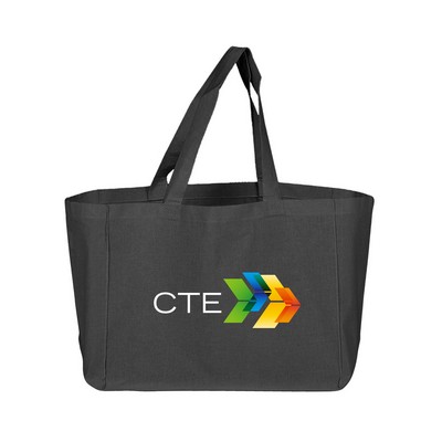 6 oz. 100% Cotton Ultimate Sheeting Shopper Tote Bag