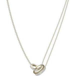 Olivia Burton® Classic Crystal Interlink Gold Plate Necklace