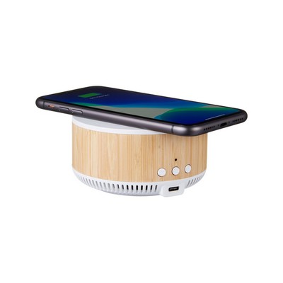 Portia Wireless Charger and Speaker