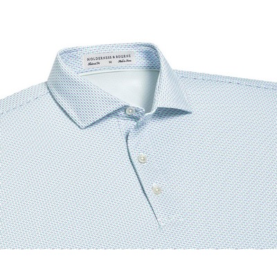 Holderness & Bourne Davis Printed Performance Jersey Shirt