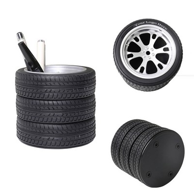 Imitation Tire Shaped Pen Holder