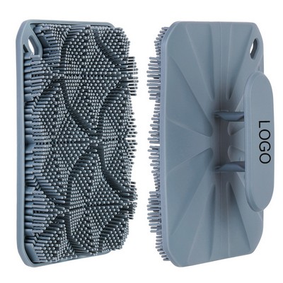 Soft Silicone Body Scrubber Shower Brush