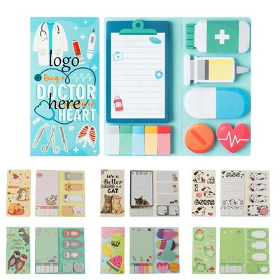 Cartoon Sticky Note Book