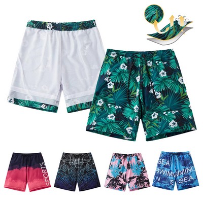 Custom Beach Shorts with Lining