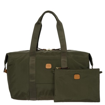 Bric's X-Bag 18 Inch Folding Duffle Bag - Olive Green