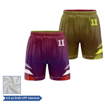 Sublimation UPF DriFit Reversible Training Shorts - Unisex Kids