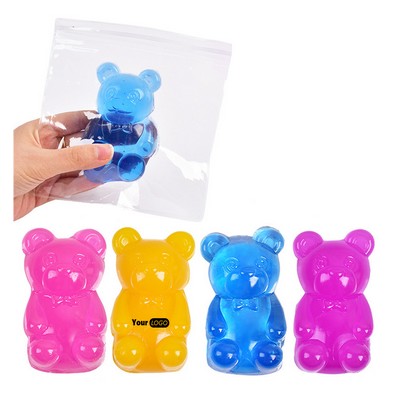 TPR Stress Fidget Gummy Bears