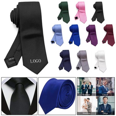 Classic Men's Solid Necktie