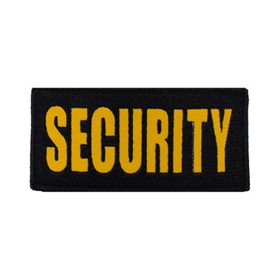 Security Reflective Gold Chest Emblem