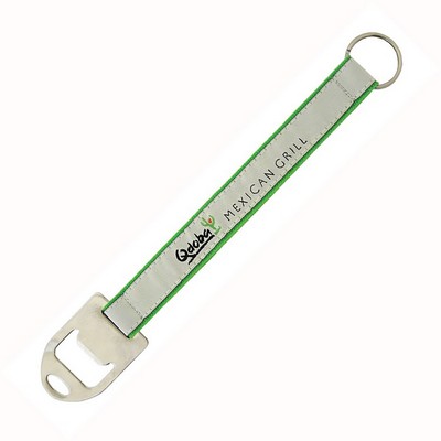 Woven Key Strap w/ Bottle Opener & Key Ring - "Elite" Weave