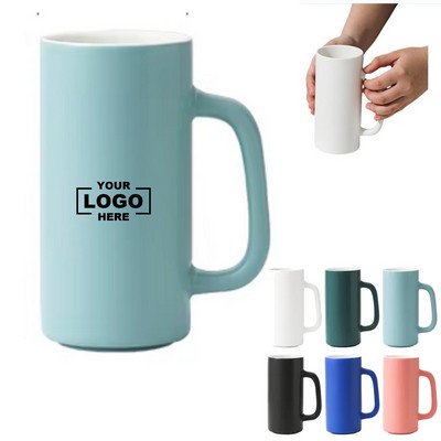 550ml Artisan Straight-Wall Ceramic Mug